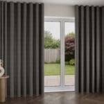 Calder Charcoal Wave Curtain
