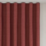 Merrick Cranberry Wave Curtain