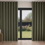 Merrick Khaki Wave Curtain