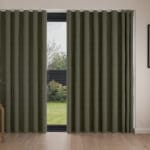 Merrick Khaki Wave Curtain
