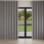 Merrick Silver Wave Curtain