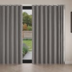Merrick Silver Wave Curtain