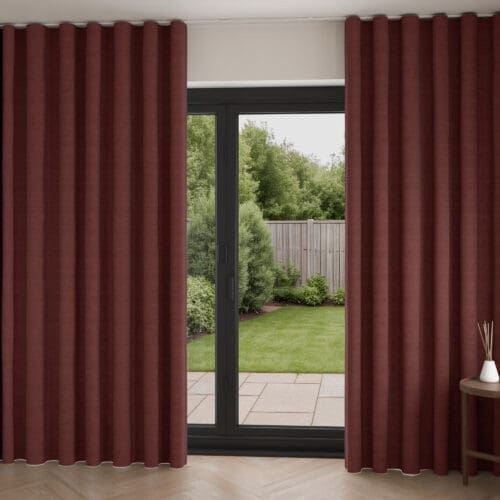 Ashby Cherry Wave Curtain