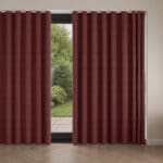 Clarissa Cranberry Wave Curtain