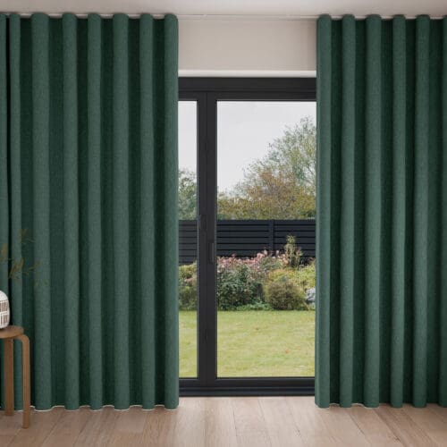 Clarissa Emerald Wave Curtain