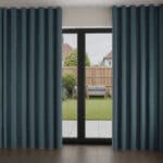 Clarissa Peacock Wave Curtain