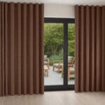 Clarissa Rust Wave Curtain