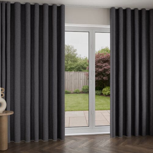Clarissa Smoke Wave Curtain