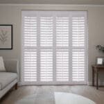Rose White Full Height Plantation Shutters
