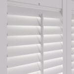 Rose White Full Height Plantation Shutters