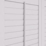 Rose White Full Height Plantation Shutters