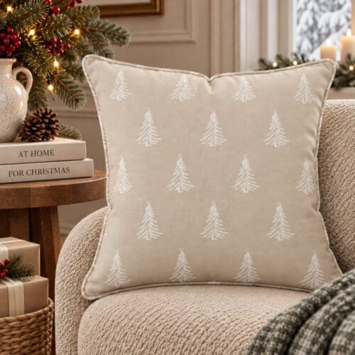 Noel Pines Natural Cushion